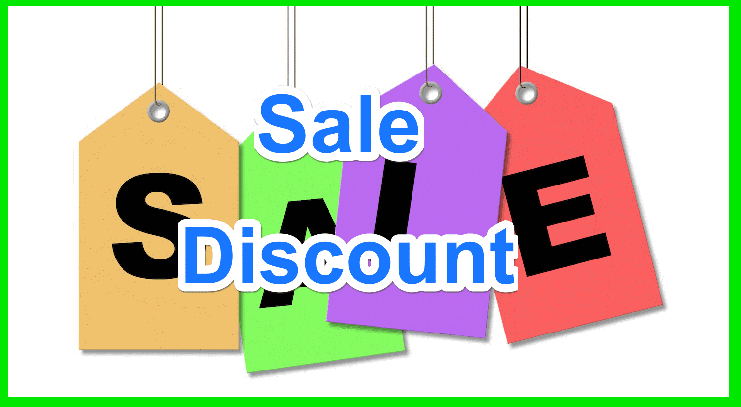 What is discount?  Information about discounts you should know