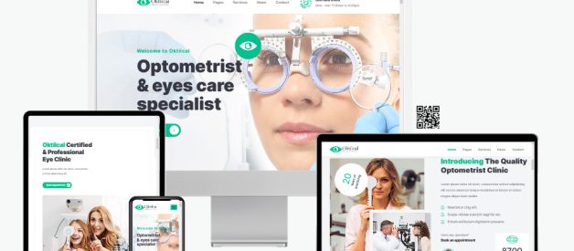 7 Best Eyecare & Optometrist Website Templates